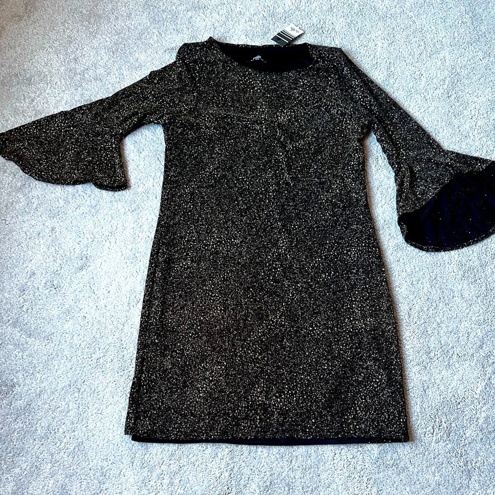 BNWT Wallis black dress with shimmer